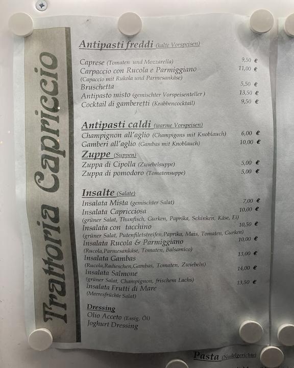 Pizzeria Capriccio